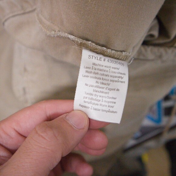 Club Monaco Drawstring Casual Cargo Pants Medium Khaki - Picture 7 of 7